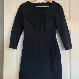 Navy Banana Republic dress